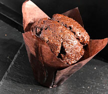 Маффин шоколадный с шоколадной крошкой