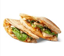 Mod-пицца с цыпленком в кисло-сладком соусе