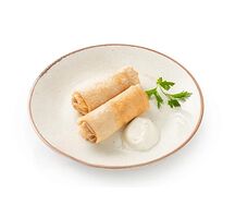 Гречневые блинчики с курицей и грибами