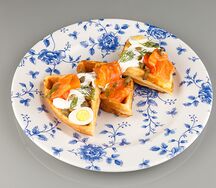 Лосось и трюфельный ранч