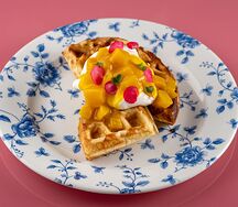 Кокосовый крем и манго