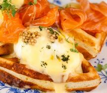 Бенедикт с лососем