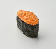 Запеченный гункан с крабом