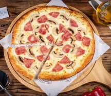 Пицца Ветчина с грибами 