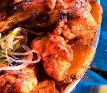 Шашлык из филе курицы