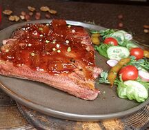 Ребра свиные с ананасом	