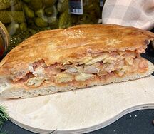 Тандырная лепёшка фирменная с курицей
