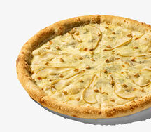 Пицца с грушей и горгонзолой