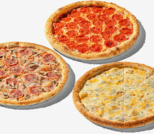 3 маленьких пиццы