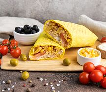 Классический фахитос в лаваше