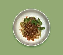 Лапша с пекинской уткой