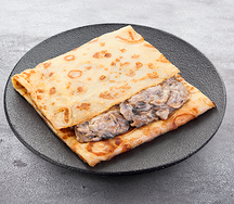 Блин E-mail с грибами в сливках