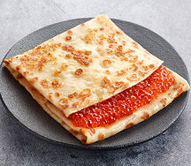 Блин с красной икрой