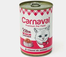 Влажный корм для котят Carnaval с курицей