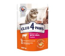 Club 4 paws premium для взрослых кошек С кроликом в желе