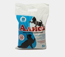 Алиса комкующийся гигиенический наполнитель 5 л