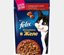 Felix с говядиной и томатами