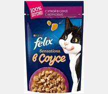 Felix с уткой и морковью