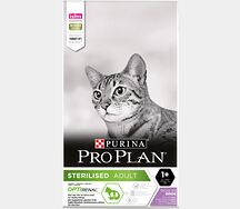 Сухой корм Pro Plan для стерилизованных кошек и кастрированных котов, с индейкой, пакет
