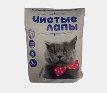 Чистые лапы Комкующийся наполнитель