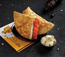 С пепперони и сыром