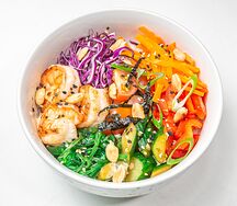 Поке с креветками