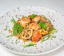 Као Пад с морепродуктами