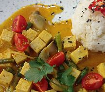 Желтый карри с тофу