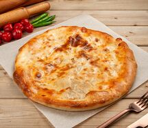Хачапури с говядиной и сыром