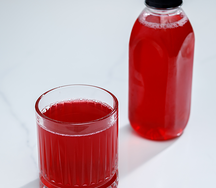 Морс клюквенный собственного приготовления