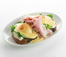 Яйца бенедикт с прошутто котто