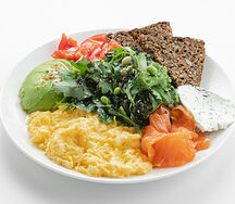 Nf завтрак с лососем