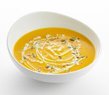 Пряный тыквенный суп