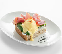 Яйца бенедикт с прошутто котто