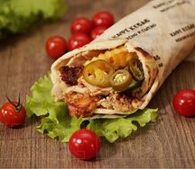 Шаверма в пите по-мексикански