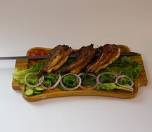 Шашлык из бараньего антрекота