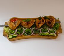 Шашлык из куриных крыльев 