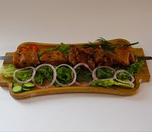 Шашлык из свиной шеи
