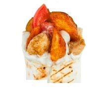 С грибами и мясом