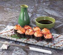 Запеченный с крабом