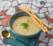 Крем-суп из белых грибов