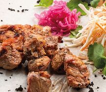 Шашлык из cвинoй шеи