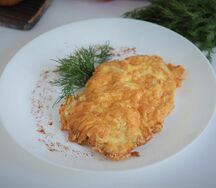 Куриная грудка в сырной панировке