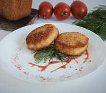 Жареная котлета из курицы