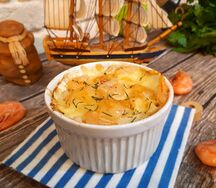 Жюльен с грибами и курицей