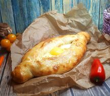Хачапури по-аджарски Лодочка