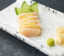 Сашими морской гребешок