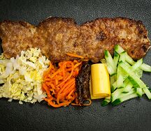 Фирменная шаурма с люля-кебаб из говядины
