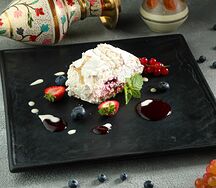 Итальянский меренговый рулет