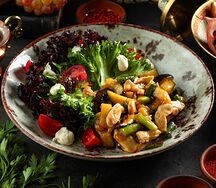 Салат из индейки